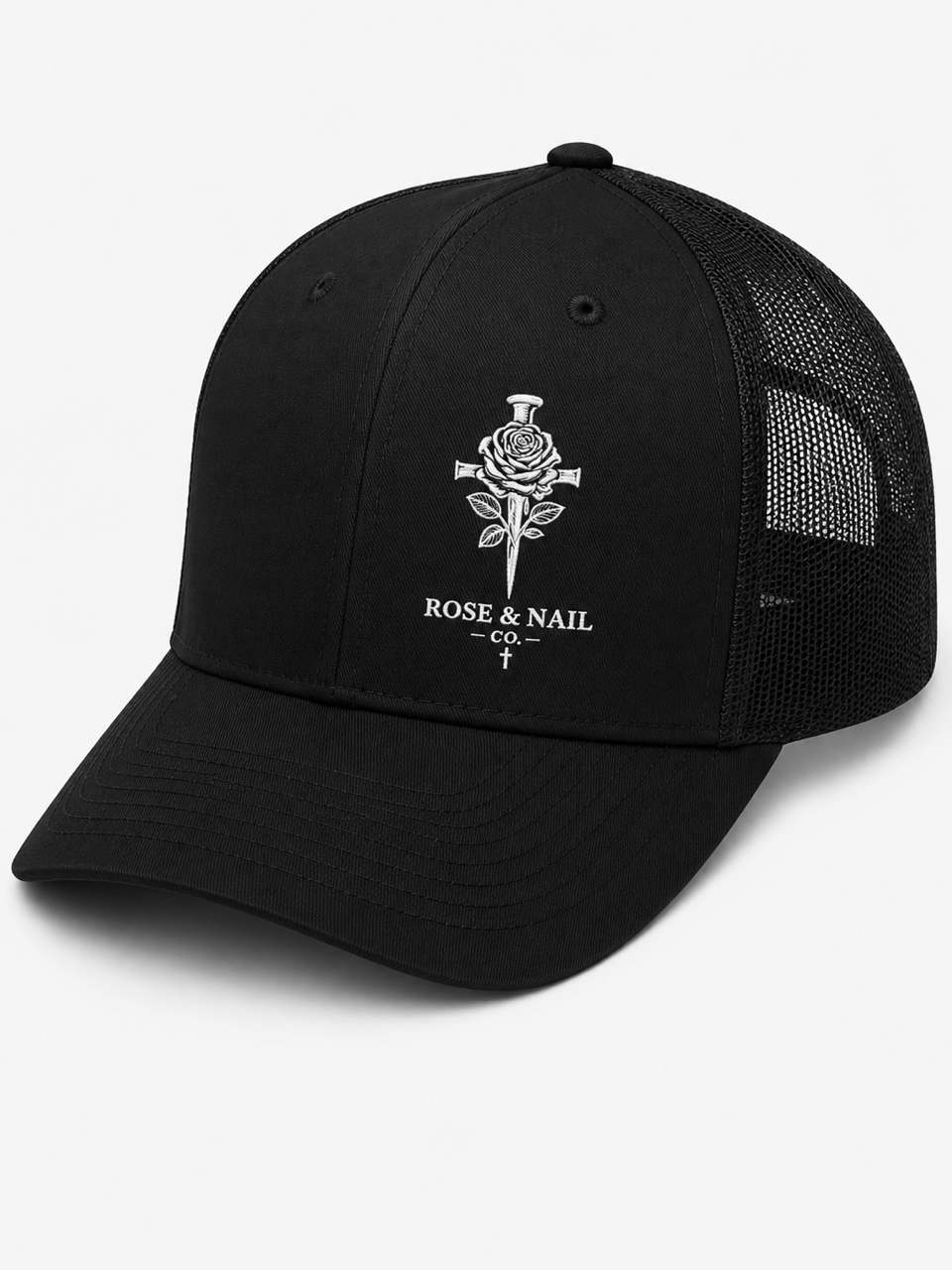 Classic Black Trucker Hat