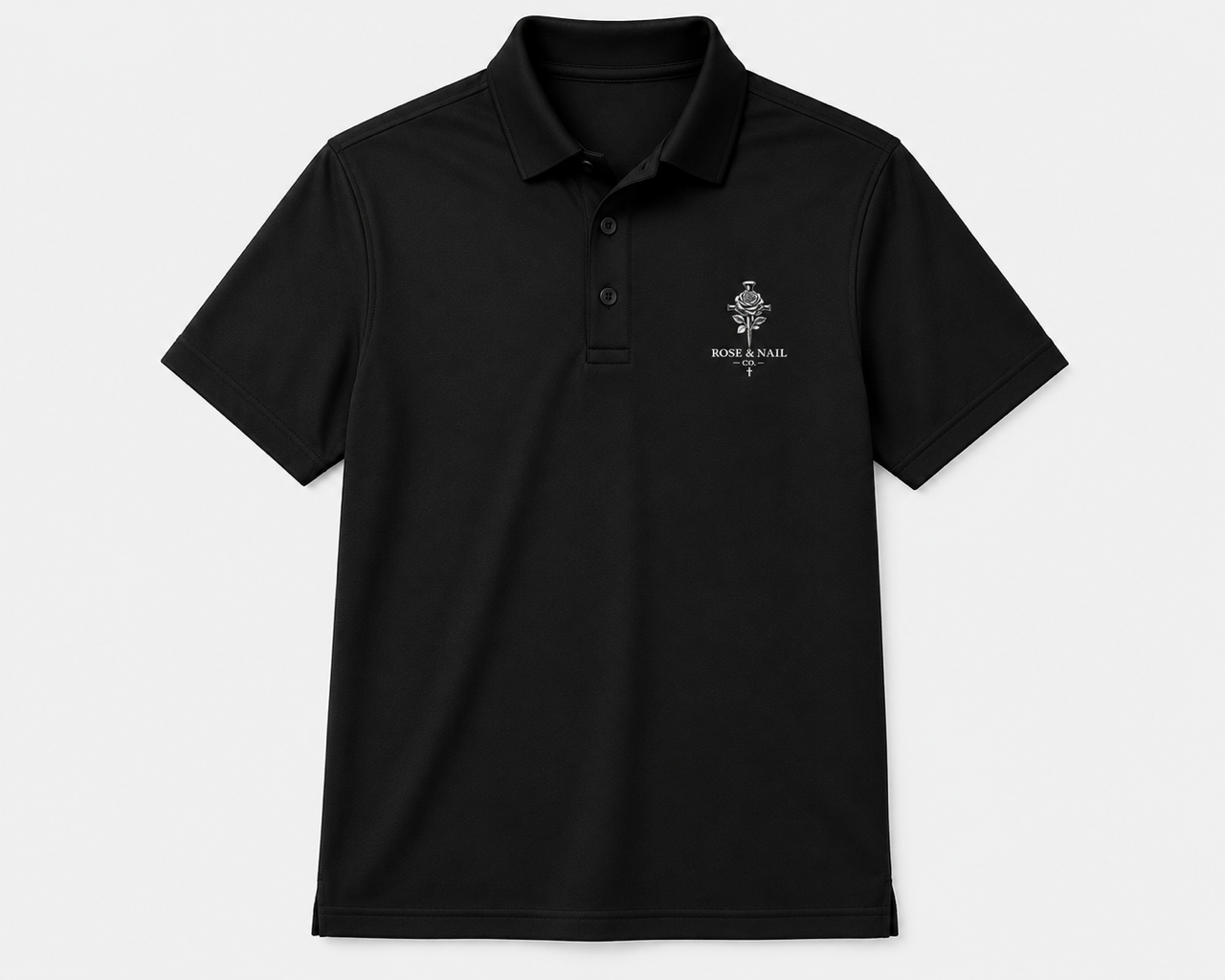 Classic Black Polo
